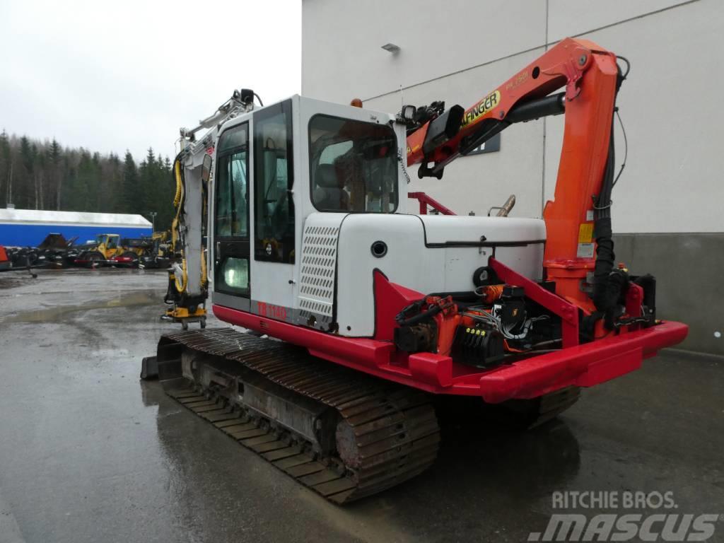 Takeuchi TB1140 + Palfinger PK 7501 + ENGCON Crawler excavators