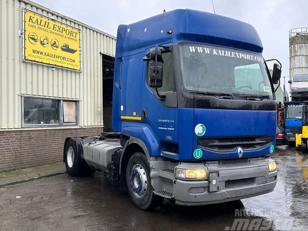 Renault Premium 420 Manuel Gearbox ZF Airconditioning Good Tractor Units