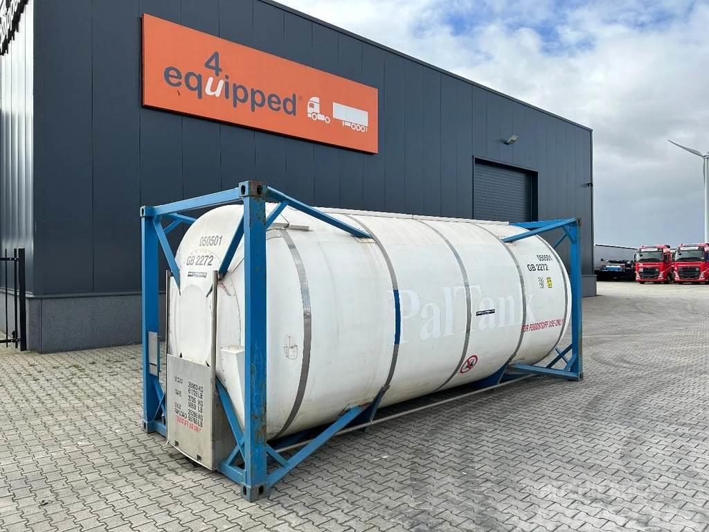  UBH FOODSTUFF 20FT ISO 24.700L/1-comp., Tank containers