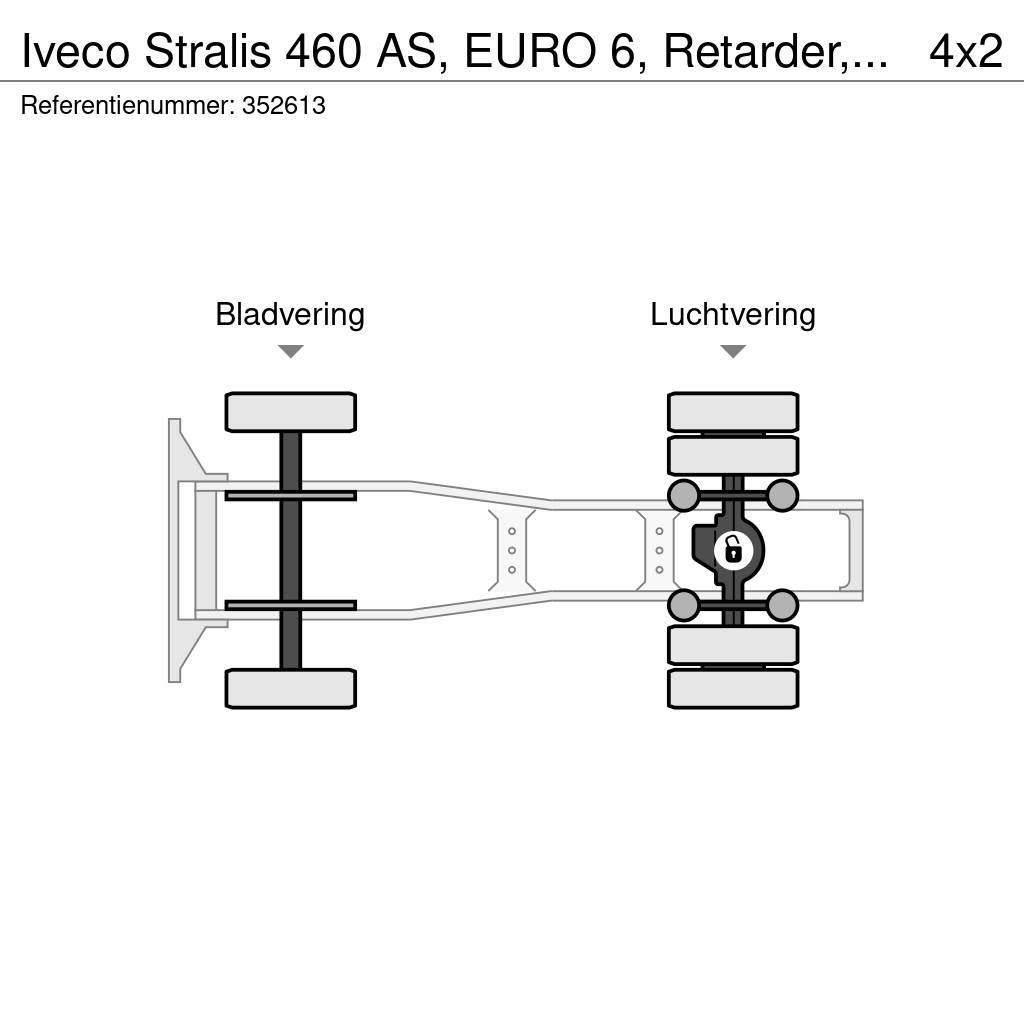 Iveco Stralis 460 AS, EURO 6, Retarder, Standairco Tractor Units