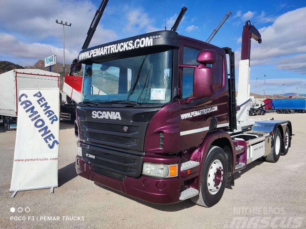 Scania P 360 6X2 MULTILIFT Cable lift demountable trucks