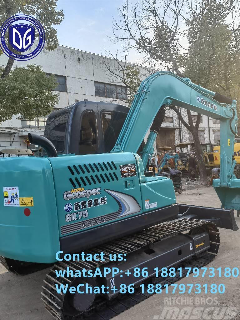 Kobelco SK75-8 Crawler excavators