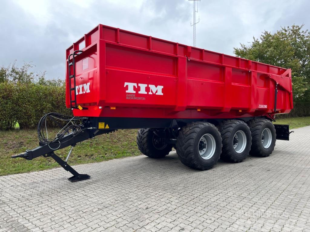 Tim 210/280 Tipper trailers