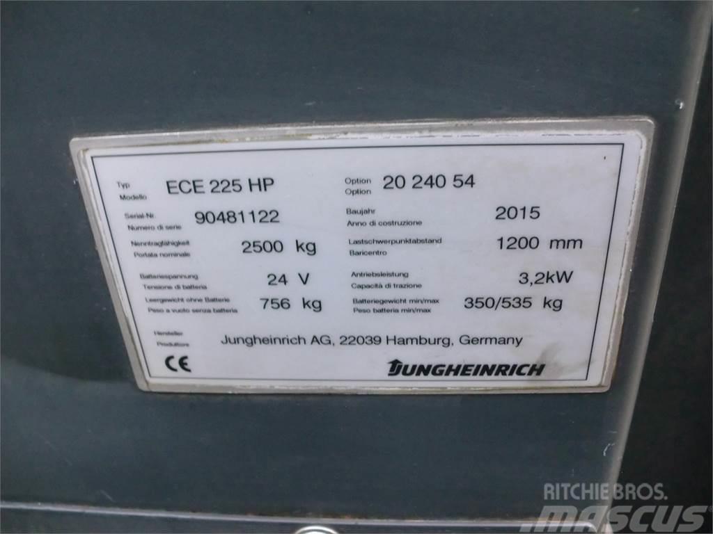 Jungheinrich ECE 225 HP 2400x540mm Low lift order picker