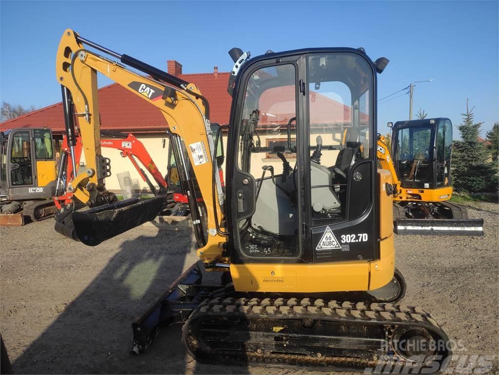 CAT 302.7 D CR 1160mtg 2017r Mini excavators < 7t (Mini diggers)