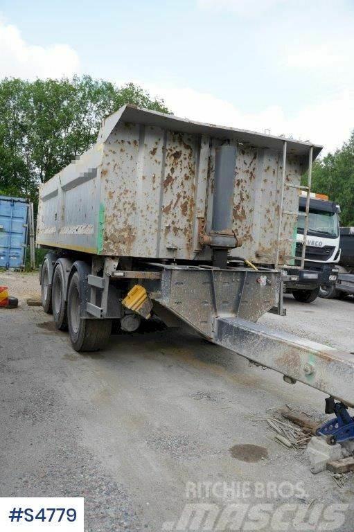Meusburger MKT-3 three axeled tip trailer Other trailers