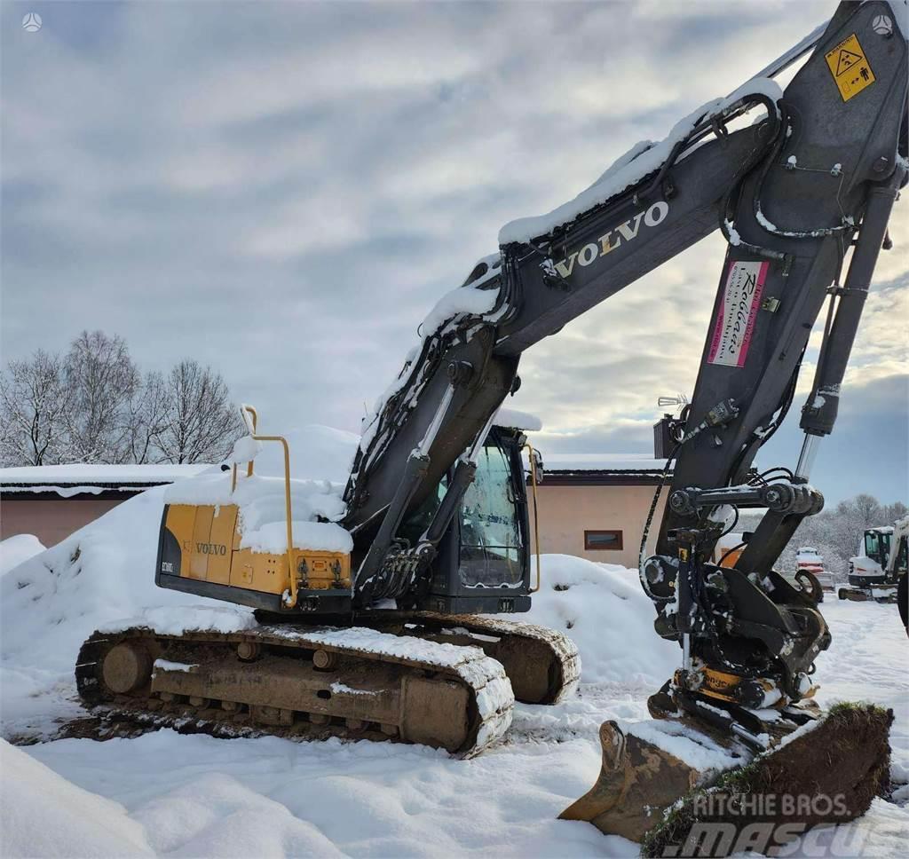 Volvo EC 160 CL + ROTOTILT + 3 BUCKE Crawler excavators