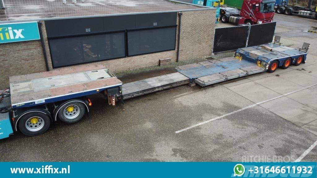  Recker 3-axle extendable lowloader, removable goos Low loader-semi-trailers