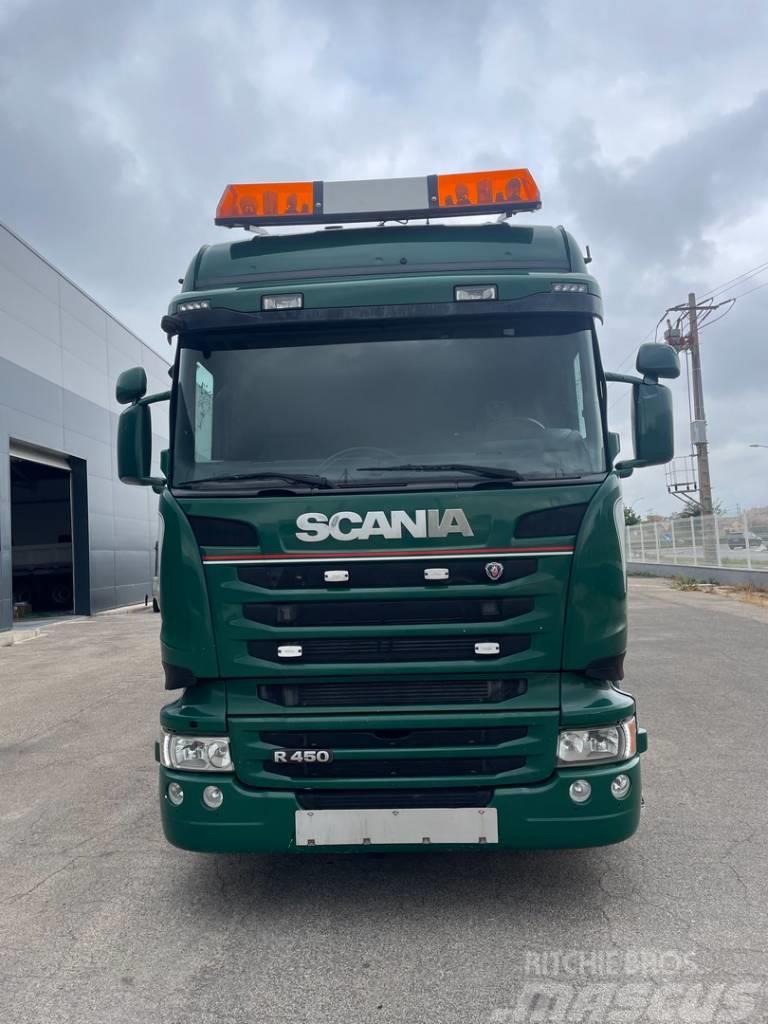 Scania R450 grúa Palfinger 18002 Crane trucks