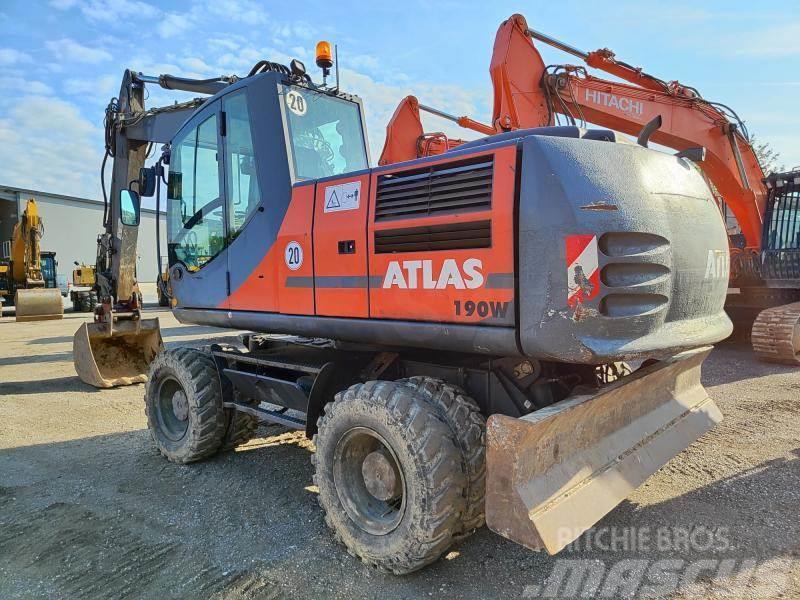 Atlas 190W Wheeled excavators