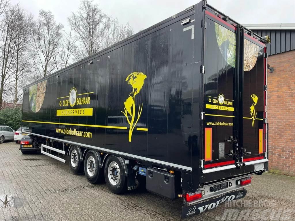 Stas S300CX 92m3 Cargo Floor 8MM HDI Alcoa's Liftachse Walking floor semi-trailers