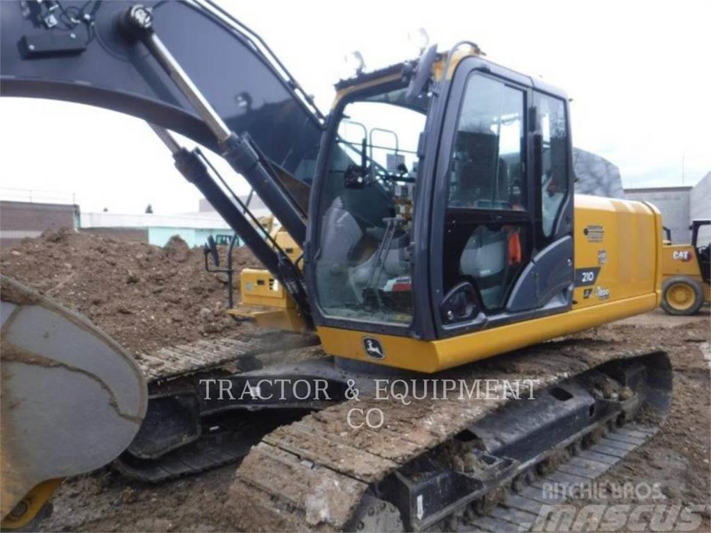 John Deere 210P Crawler excavators