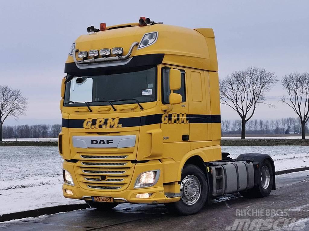DAF XF 480 ssc alcoa's pto+hydr Tractor Units