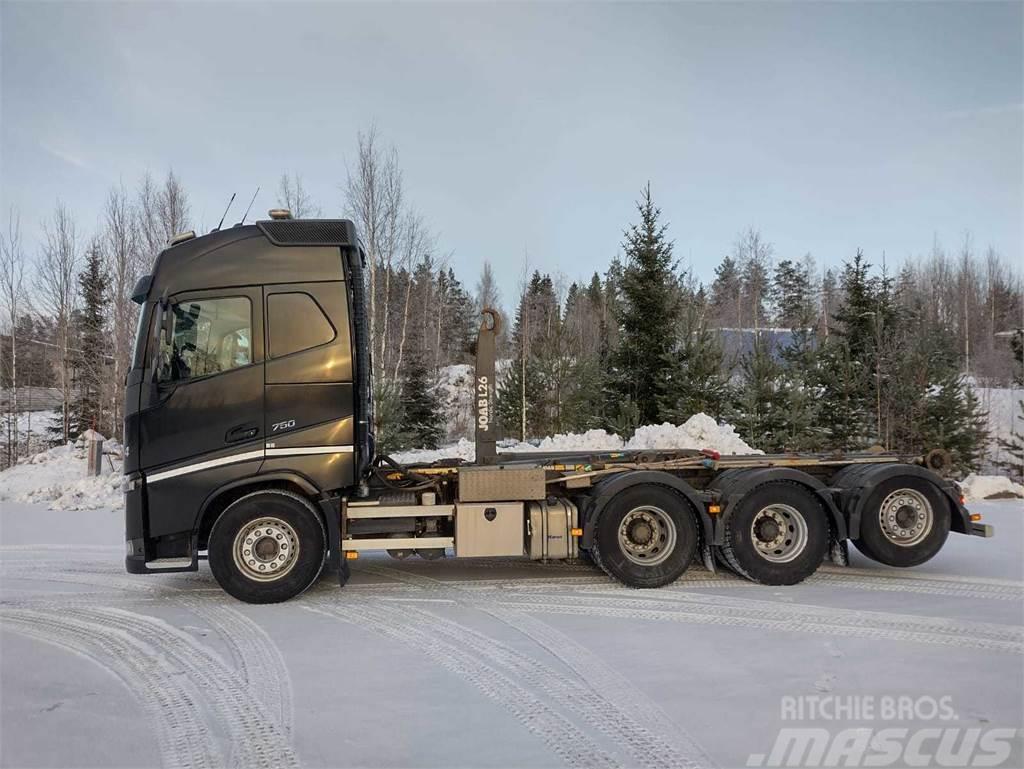Volvo FH16 750 8X4 Hook lift trucks