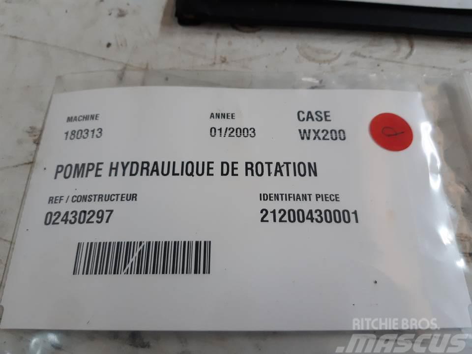 CASE WX200 Hydraulics