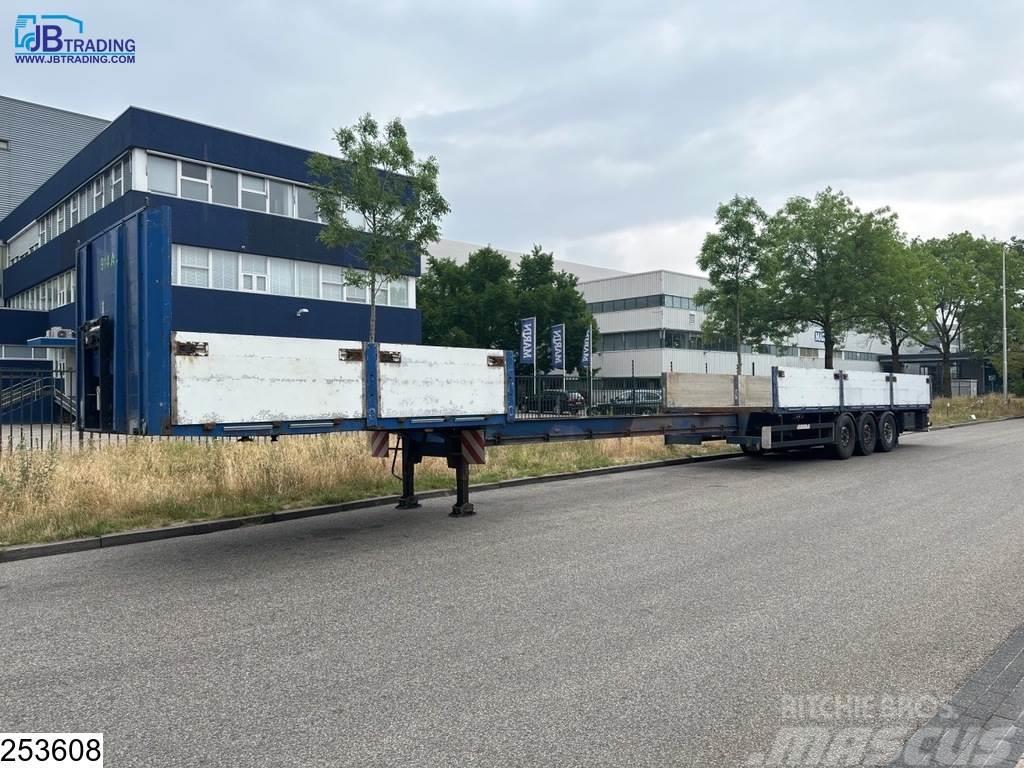 Schwarzmüller open laadbak 7.00 m extendable Flatbed/Dropside semi-trailers