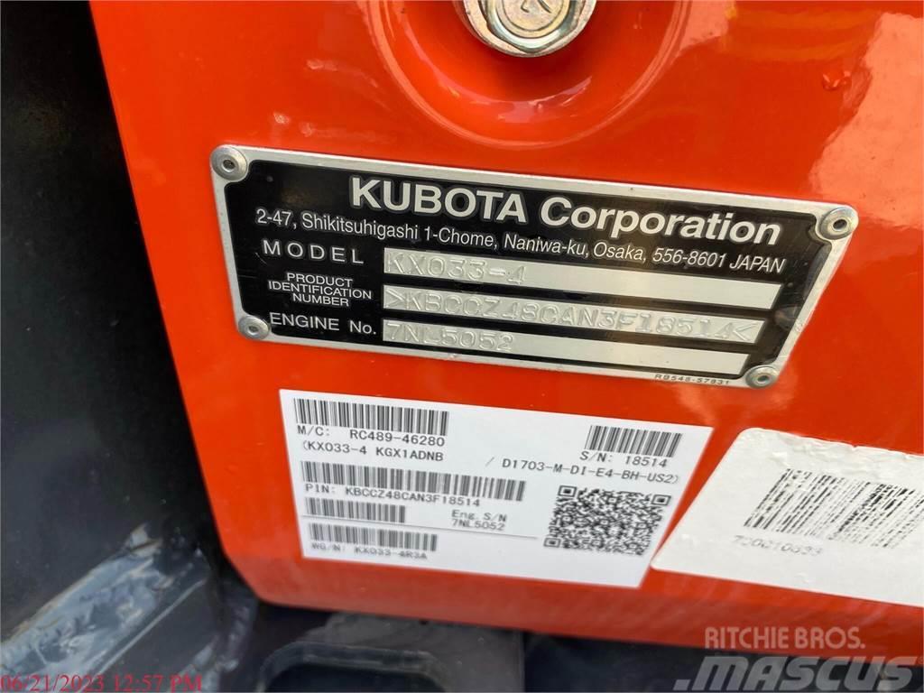Kubota KX033-4 Mini excavators < 7t (Mini diggers)
