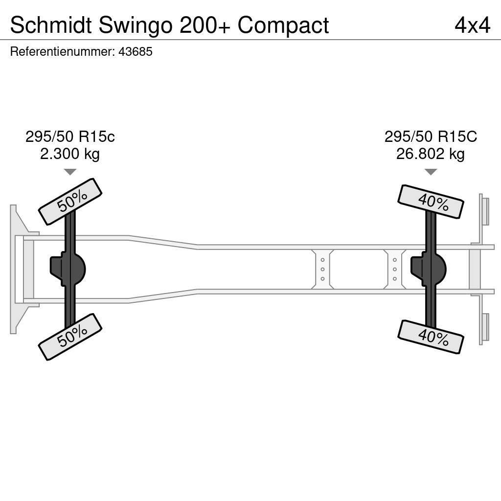 Schmidt Swingo 200+ Compact Sweeper trucks