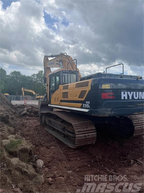 Hyundai HX330L Crawler excavators