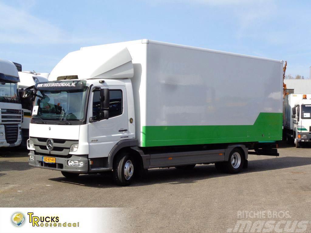 Mercedes-Benz Atego 816 + Euro 5 Box body trucks