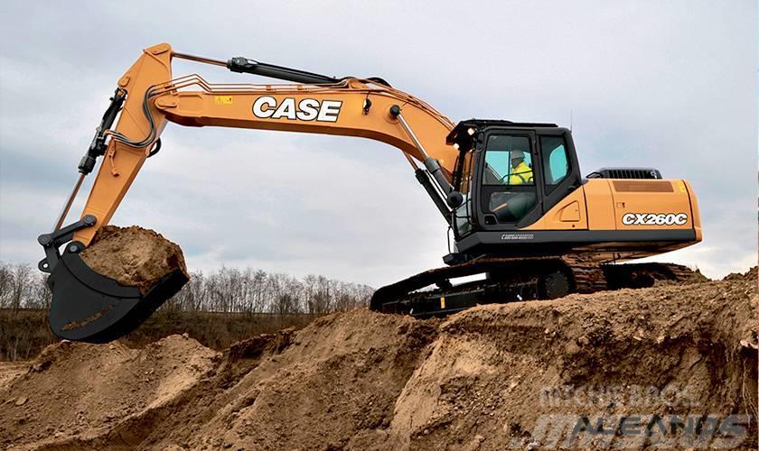 CASE CX 260 C Crawler excavators