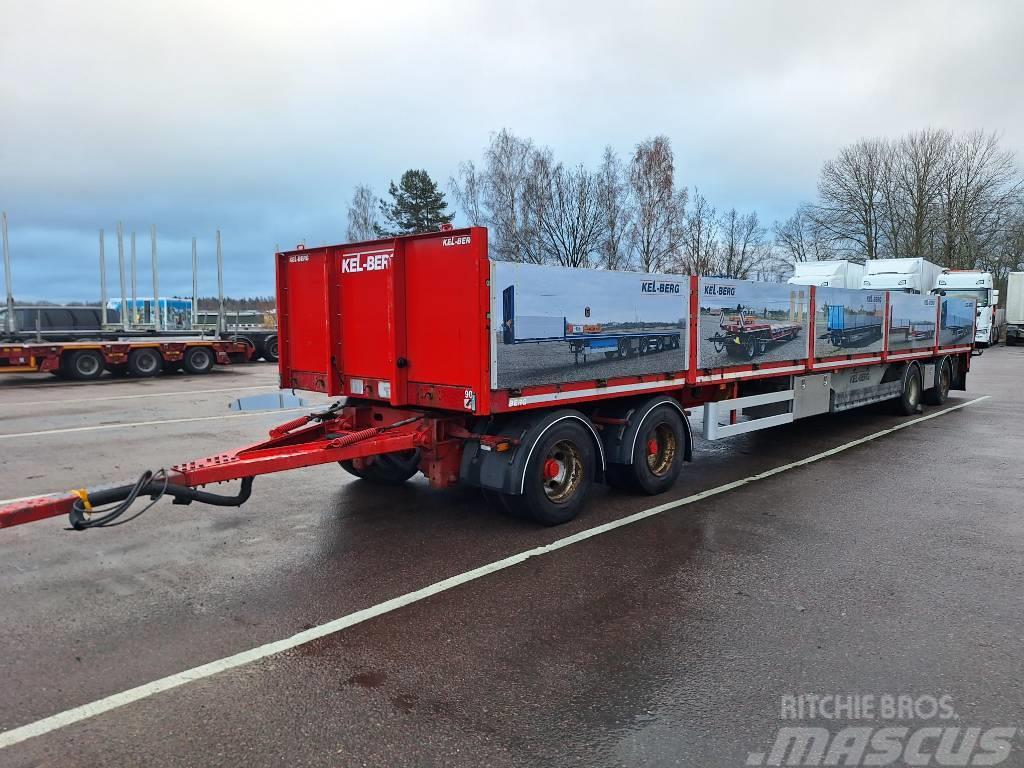 Kel-Berg S200H 4-Axlig Flatbed/Dropside trailers