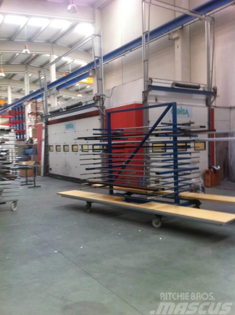  Paint Booth 15mx5mx5.9m air flow second hand Other