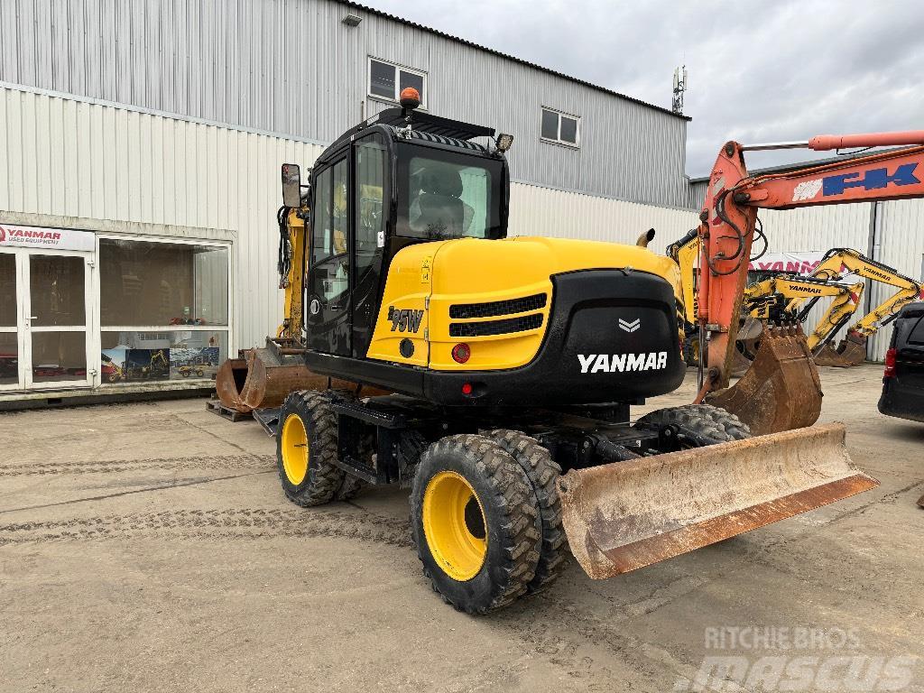 Yanmar B95W (SH1840446) Wheeled excavators
