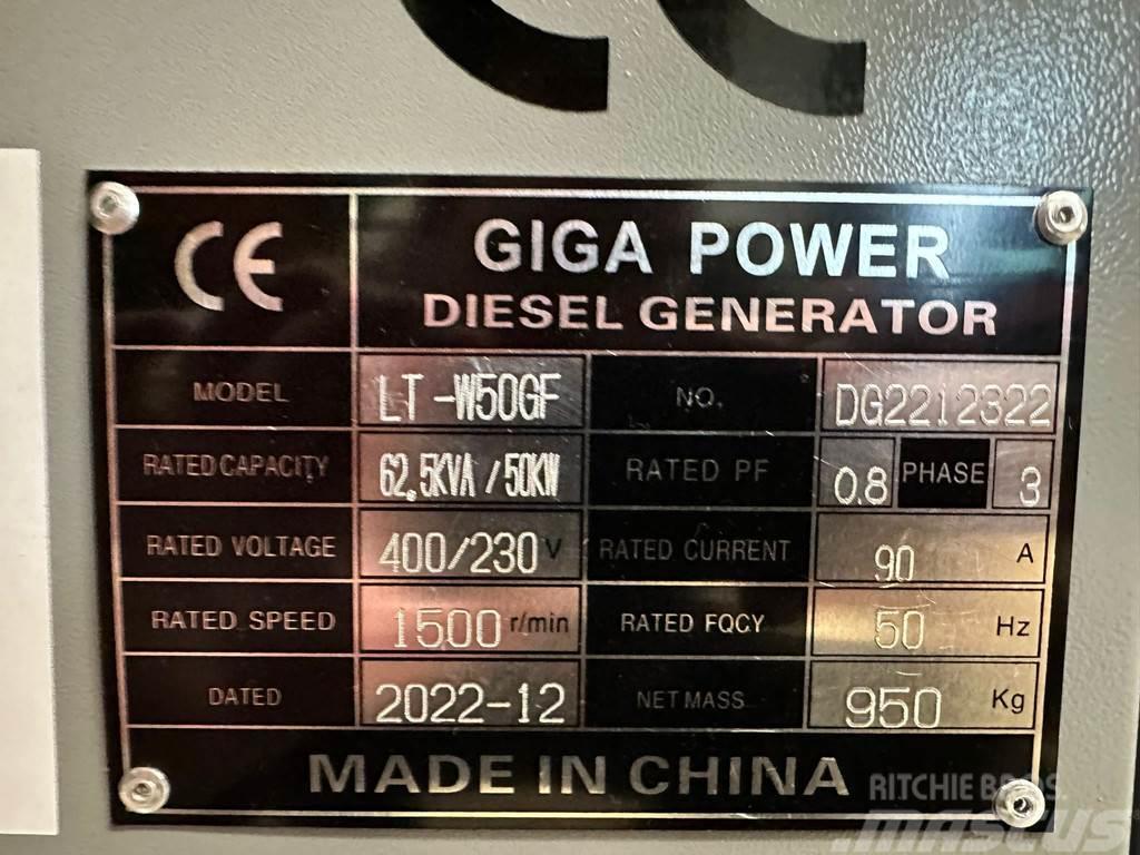  Giga power LT-W50GF 62.5KVA silent set Other Generators