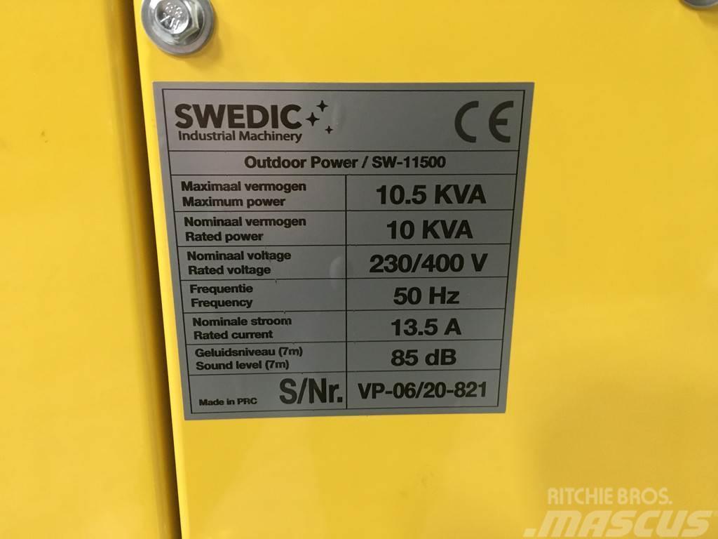  SWEDIC SW-11500 GENERATOR 10KVA NEW Diesel Generators