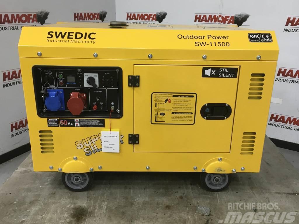  SWEDIC SW-11500 GENERATOR 10KVA NEW Diesel Generators