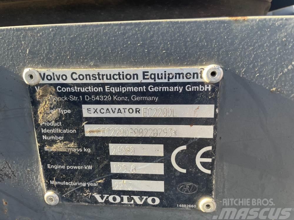 Volvo EC220DL Crawler excavators