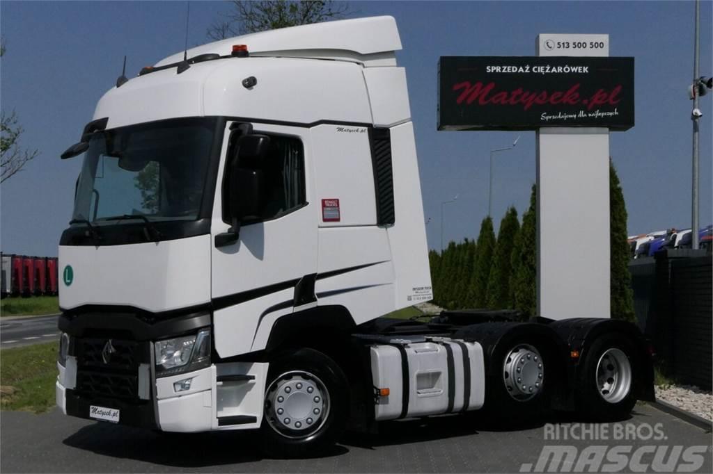 Renault T 480 / 13 LITERS / 6X2 / PUSHER / 70 TONS !!! / E Tractor Units