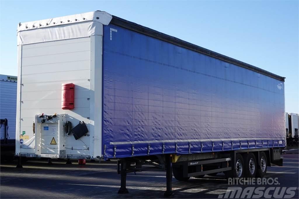 Schmitz Cargobull /FIRANKA / STANDARD / OŚ PODNOSZONA  Curtainsider semi-trailers