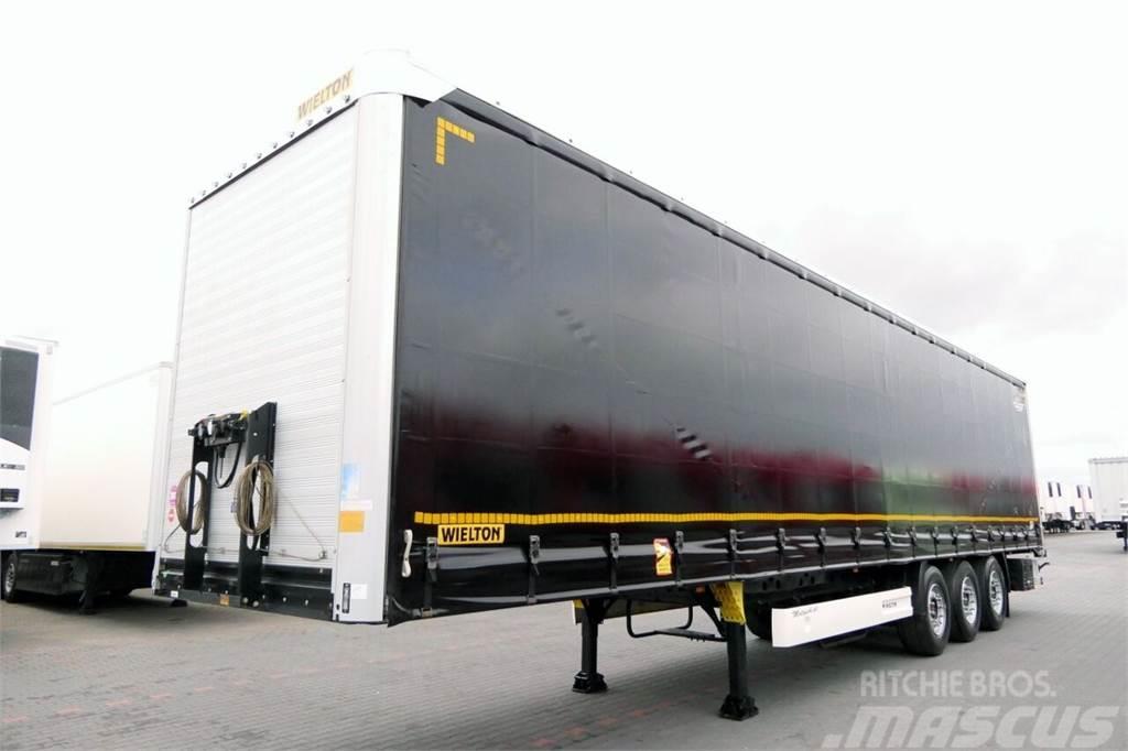 Wielton CURTAINSIDER / STANDARD / 6100 KG ! / SAF / 2018  Curtainsider semi-trailers