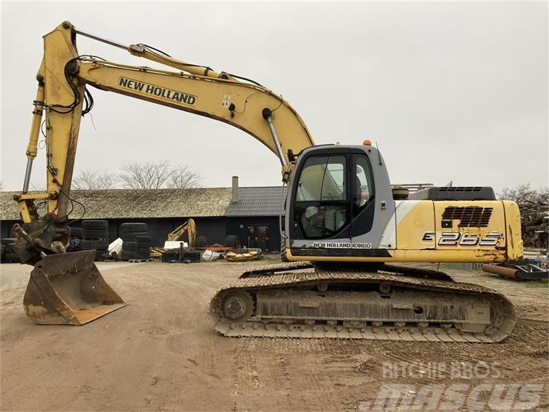 New Holland E 265 LC Kipbart planerblad og graveskovl Crawler excavators