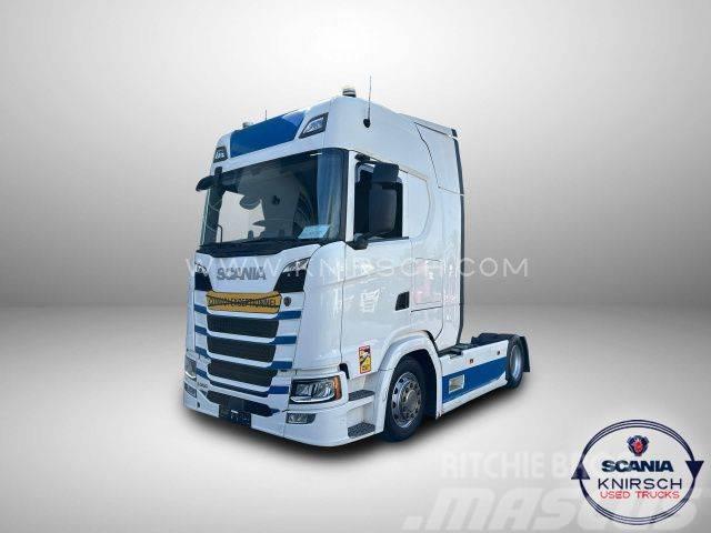 Scania S500A4x2EB/ Lowliner / PTO / Full Scania Service Tractor Units