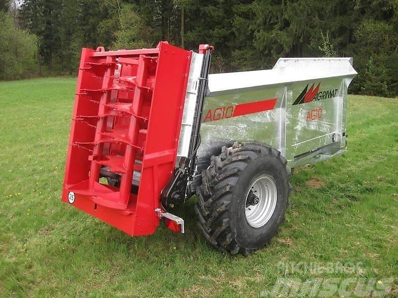 Agrimat Dungstreuer 9m³ Manure spreaders