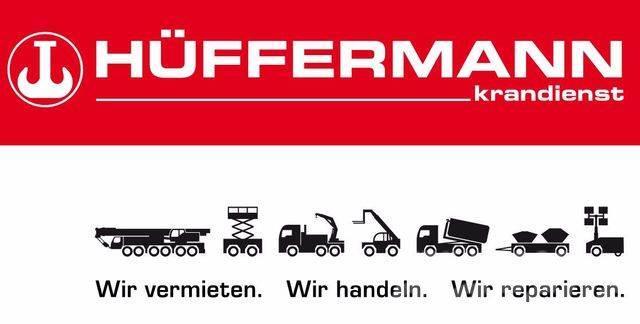 Hüffermann 2-achs Schlittenanhänger HSA 20.70 LT Skeletal trailers
