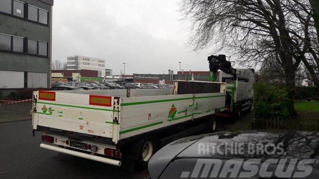 Krone AZP 18 Baustoffanhänger Flatbed/Dropside trailers