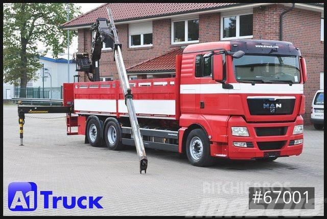 MAN TGX 26.400, Hiab Kran, Lenk-Liftachse, Crane trucks