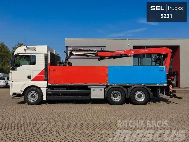 MAN TGX 26.440 6X2-4 BL /Fassi /Lenkachse /Intarder Crane trucks