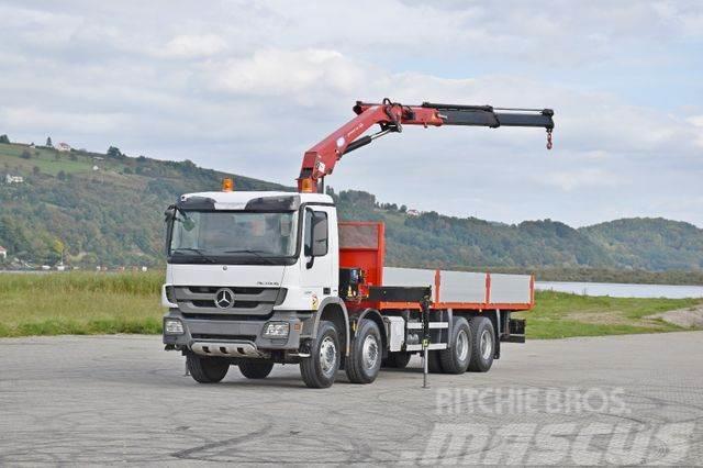 Mercedes-Benz ACTROS 3241 *HMF 1430 - K2/FUNK * TOPZUSTAND Crane trucks