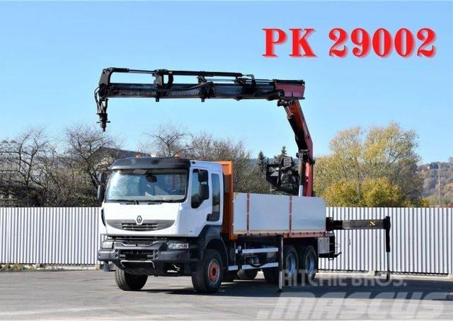 Renault Kerax 500 DXI * PK 29002 + FUNK/ 6x4 Crane trucks