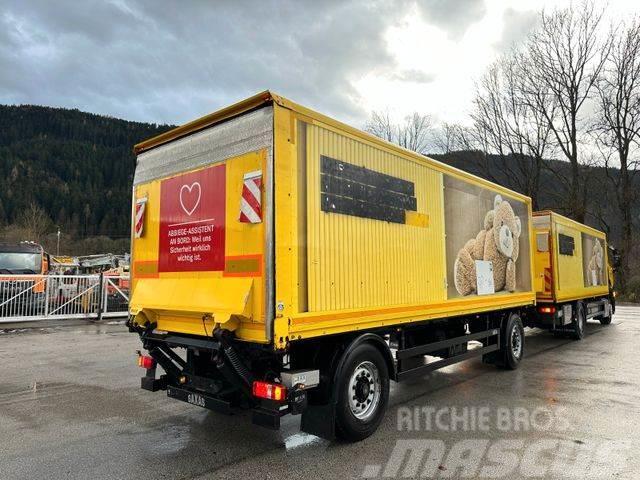  SAXAS AKD 74-18 Koffer Hebebühne Box body trailers