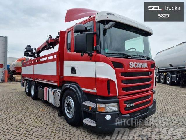 Scania G320 / Rückfahrkamera / Fassi / Lenkachse Crane trucks