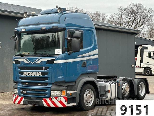 Scania R490 6x2 Lenk-/Lift Euro6 Schwerlast-SZM Tractor Units