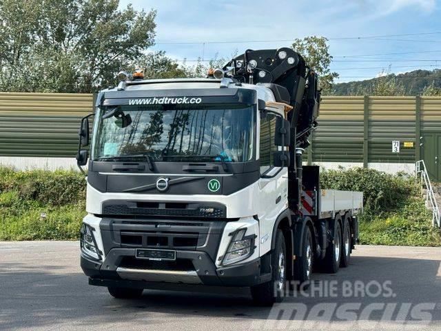 Volvo FMX 500 8x4 EFFER 955-8s + Jib 6s Crane trucks