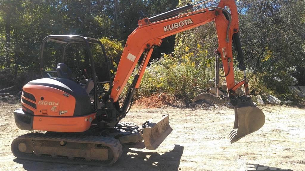 Kubota KX040-4 Crawler excavators