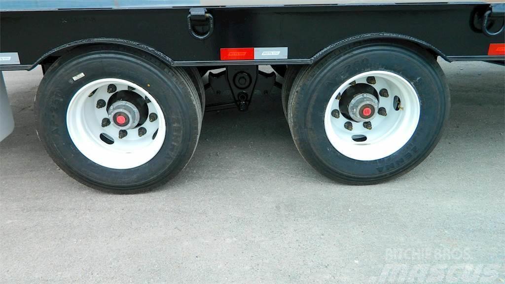 Pitts LB25-33 DROP DECK Flatbed/Dropside semi-trailers